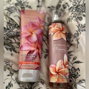 Bath & body works fragrance mist and body cream